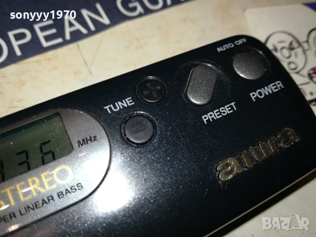 AIWA CR-D06MKII ВНОС FRANCE 2608231733, снимка 11 - Радиокасетофони, транзистори - 41974435