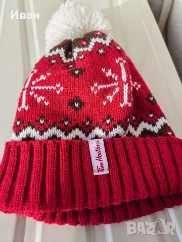 Коледни зимни шапки , снимка 2 - Шапки - 52656026