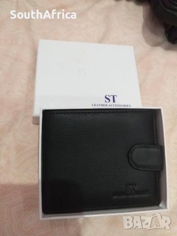 Мъжки портфейл-естествена кожа-Нов!, снимка 2 - Портфейли, портмонета - 44778761
