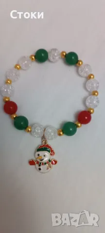Коледни гривни, снимка 2 - Гривни - 47400177