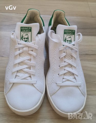 Дамски маратонки Adidas Stan Smith Primeknit - 38/39, снимка 10 - Маратонки - 33880371