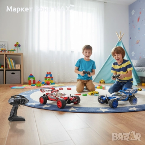 Мощен красив спортен автомобил Crawler King 2.4GHz High-Speed Car, снимка 2 - Коли, камиони, мотори, писти - 52871447