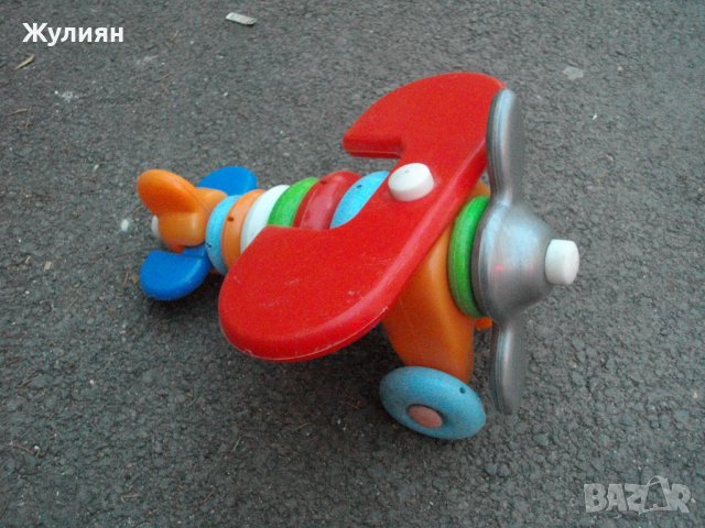 СОЦ БЪЛГАРСКА ДЕТСКА ИГРАЧКА САМОЛЕТ , снимка 3 - Антикварни и старинни предмети - 44420452