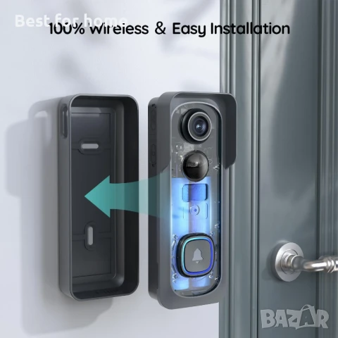  Wi-Fi Видео звънец BOIFUN J1, снимка 2 - Други - 50810627