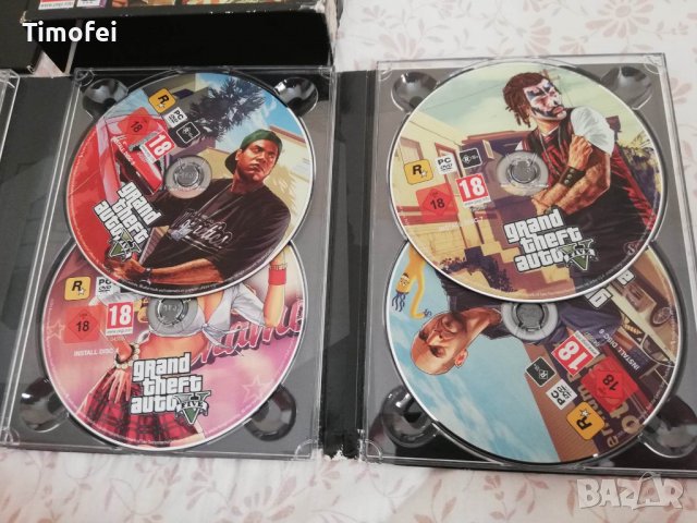7 диска с игра Grand Treft Auto, снимка 4 - Други игри - 39997791