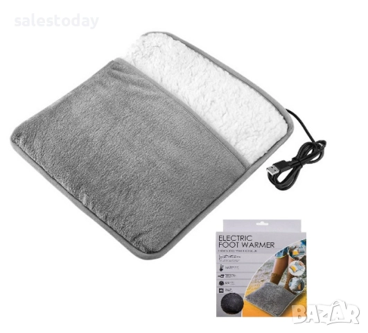 Нагряваща възглавница за крака, калъф за крака с подгрев, USB, снимка 2 - Други - 38170254