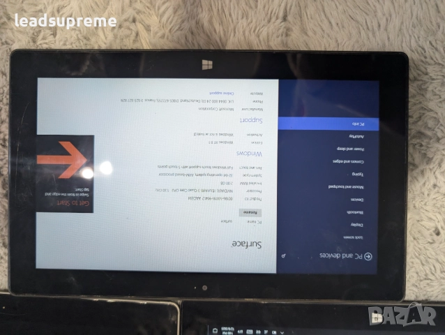 Microsoft Surface rt 3бр таблет, снимка 3 - Таблети - 52706531