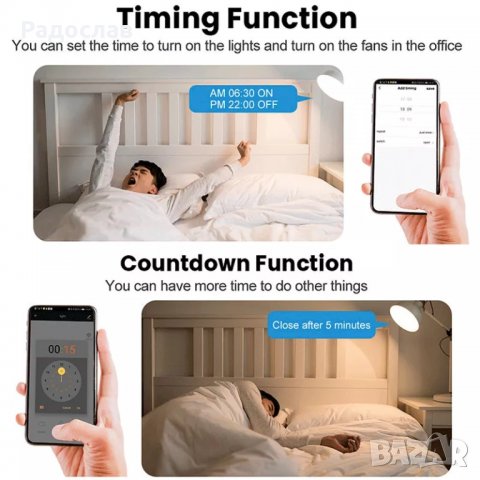 Wi-fi смарт ключ за осветление и други електроуреди, снимка 4 - Друга електроника - 38774092