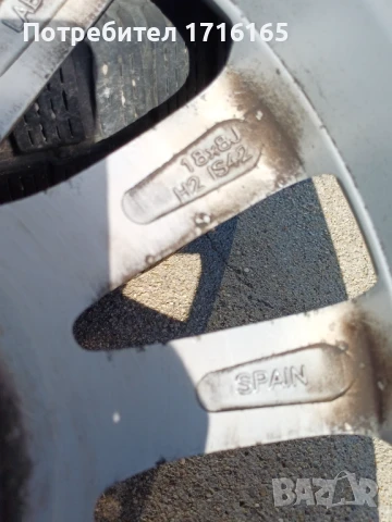 OPEL 18 ОРИГИНАЛНИ АЛУМИНИЕВИ ДЖАНТИ С ГУМИ , снимка 4 - Гуми и джанти - 50787423