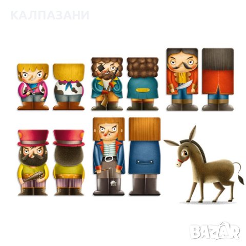 БРЕМЕНСКИТЕ МУЗИКАНТИ 26429-BG НАСТОЛНА ИГРА - БАЗОВА, снимка 5 - Игри и пъзели - 44385594