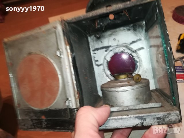 АНТИЧЕН ГАЗОВ ФЕНЕР 2702241722, снимка 17 - Антикварни и старинни предмети - 44496941