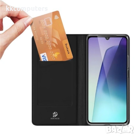 Xiaomi Poco M7 5G DUX DUCIS Кожен Калъф и Протектор, снимка 2 - Калъфи, кейсове - 53198187