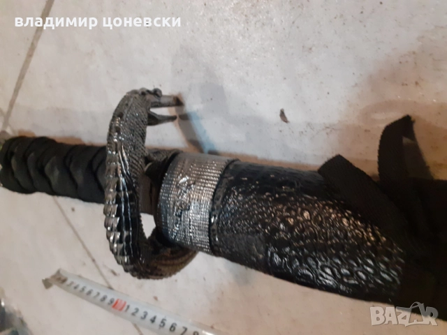 Красив самурайски меч,уакизаши,тантокатана,сабя, снимка 3 - Антикварни и старинни предмети - 52320964