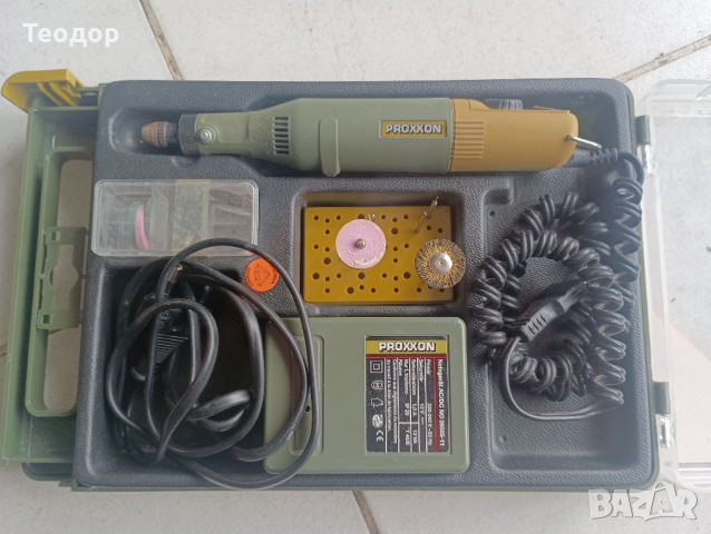 proxxon micromot 40e мини машинка за гравиране , снимка 2 - Инструменти за гравиране - 44612648