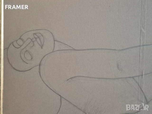 Димитър Буюклийски – Мичи /1943 – 2022/ "Голо тяло" 2018г., снимка 6 - Картини - 50486675