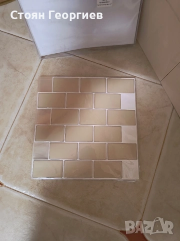 10 броя 3D панели 0.5см 30×30см, снимка 2 - Други стоки за дома - 53404397