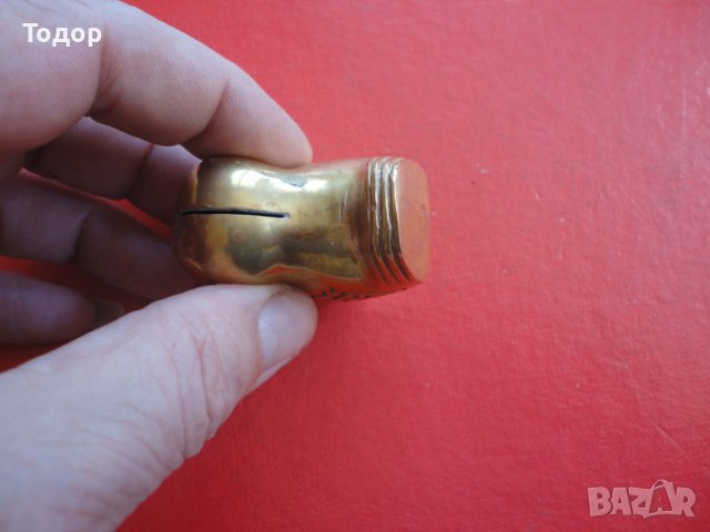 Бронзова фигура пластика врабче 1, снимка 5 - Колекции - 40068220