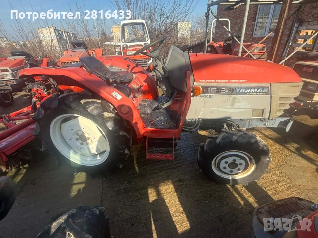 Трактор YANMAR AF24 4x4, снимка 4 - Селскостопанска техника - 53474976