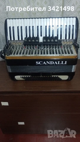 АКОРДЕОН СКАНДАЛИ 120 БАСА, снимка 1