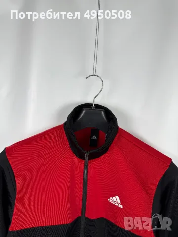 Мъжка спортна яке с цип от Adidas, размер S, снимка 4 - Спортни дрехи, екипи - 56091033