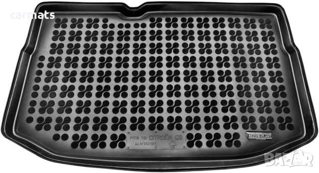 Стелка за багажник Rezaw-Plast за Citroen C3 (2009-2016) - with a regular spare tire