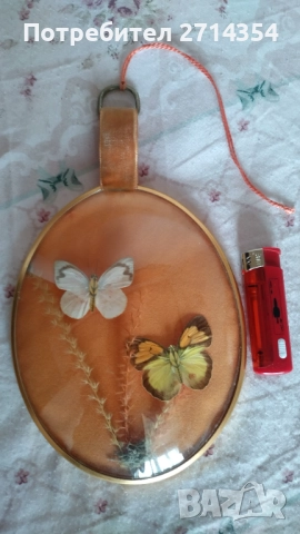 Декорация за стена пеперуди , снимка 6 - Антикварни и старинни предмети - 52129239