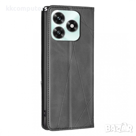 Кожен калъф Портфейл за Honor X5c Plus 4G/ Honor X5c 4G- Геометрична щампа, Държач за Карти и Стойка, снимка 7 - Калъфи, кейсове - 52629954