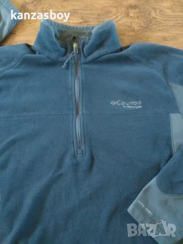 Columbia Mountain Ii Half Zip - страхотна мъжка блуза КАТО НОВА, снимка 2 - Спортни дрехи, екипи - 47682889