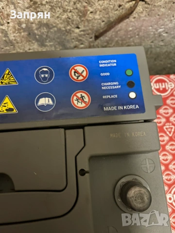 Почти нов акумулатор 65 амп/ч 650 А с усилен стартов ток, снимка 3 - Части - 53398312