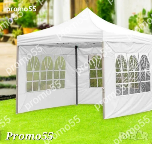 Страници с Прозорци за Сгъваема Шатра Хармоника, Завеси за Шатра, 9м., снимка 7 - Градински мебели, декорация  - 50589859