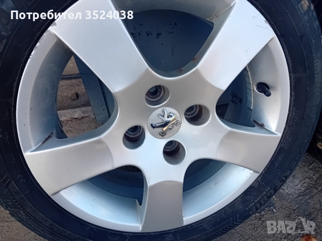 Алуминиеви джанти 16 цола  за Пежо , снимка 2 - Гуми и джанти - 52753483