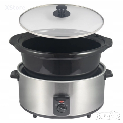 Slow Cooker тенджера Royalty Line SLC1012/SLC1013 , снимка 4 - Съдове за готвене - 51630063