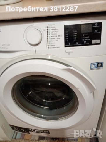 Продавам работеща пералня АЕG, снимка 3 - Перални - 52638208