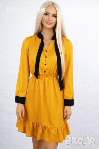 💕Свободно падаща рокля, снимка 2 - Рокли - 30616086