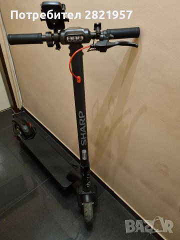 Електическа тротинетка/скутер SHARP KS2AEU-B с гаранция до 6.2025г. , снимка 3 - Други спортове - 40687439