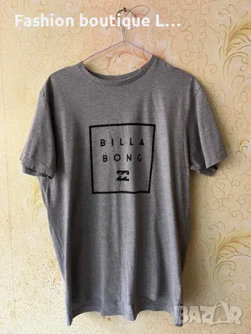 BILLA BONG Сива тениска М размер 🩶