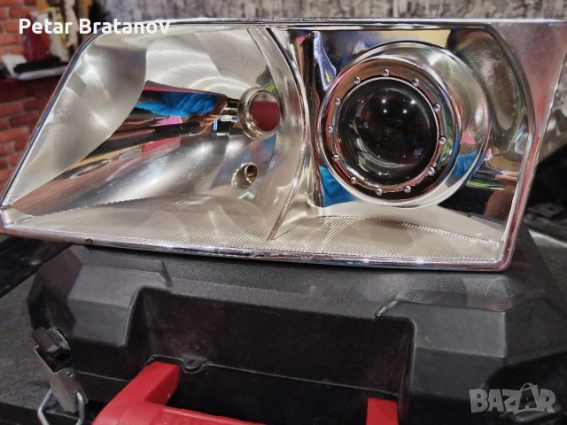 Рефлектор с лупа за ляв фар за Audi A6 C5 