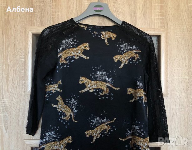 Копринена рокля Zara, снимка 3 - Рокли - 35680601