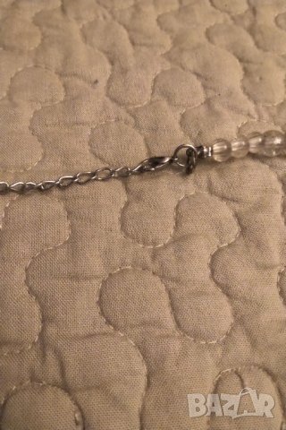 Огърлица мурано със сребърни елементи    НАМАЛЕНИЕ , снимка 10 - Колиета, медальони, синджири - 34615248