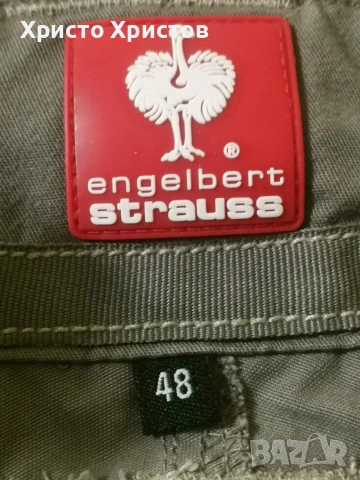 Мъжки работен 3/4 панталон Engelber Strauss ✔️ Размер 48 (М/L), снимка 6 - Панталони - 53307595