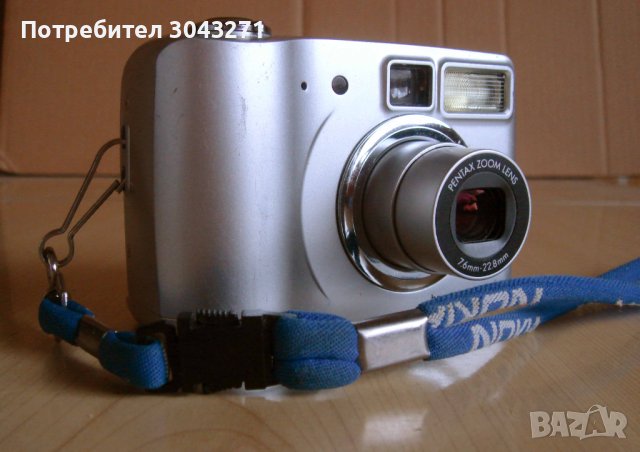  HP PhotoSmart 812 Цифров фотоапарат 4.1MP – сребрист, снимка 2 - Фотоапарати - 44403978