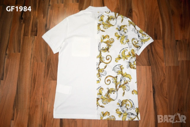 Versace Jeans Couture - мъжка тениска, размер S, снимка 5 - Тениски - 53640030