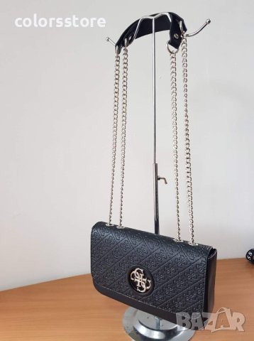 Луксозна Черна чанта  Guess  код SG-F19, снимка 8 - Чанти - 41863339