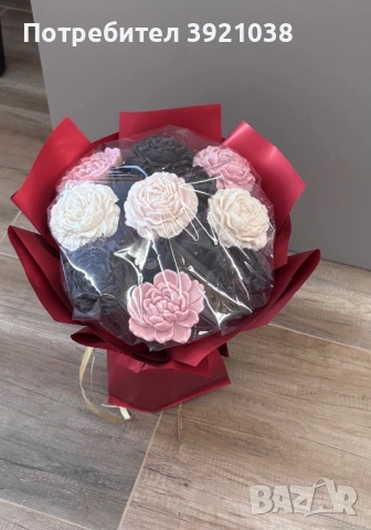 Шоколадови букети, снимка 8 - Подаръци за жени - 53502342