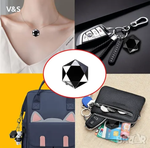 Диктофон,Мини шпионски рекордер-пендант iUni V08, 8GB, Гласов активиран, MP3 плейър, снимка 2 - Друга електроника - 48655404