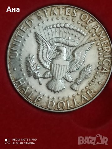 1/2 долар 1968 г сребро

, снимка 5 - Нумизматика и бонистика - 41758587
