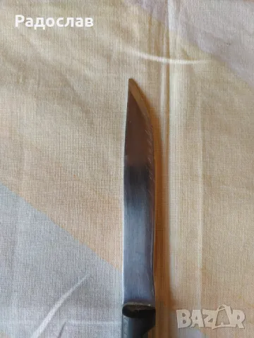 стар нож с рогова дръжка , снимка 3 - Ножове - 49965873