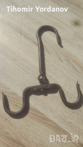 Ченгел, кука за месо., снимка 5 - Антикварни и старинни предмети - 51792914