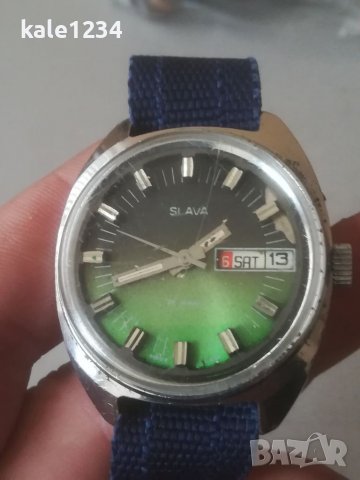 Часовник SLAVA 26j. Made in USSR. Механичен механизъм. СЛАВА. СССР. Мъжки. Vintage watch , снимка 3 - Мъжки - 39574892