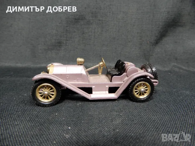 СТАРА РЕТРО МЕТАЛНА КОЛИЧКА MERCER MATCHBOX MOY ENGLAND , снимка 2 - Колекции - 50154168